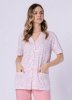 Piżama Leveza 1758 Odetta kr/r 3XL-4XL